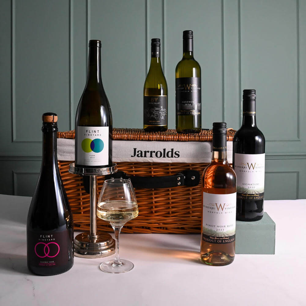 Jarrolds 6 Local Wine Bottles Hamper